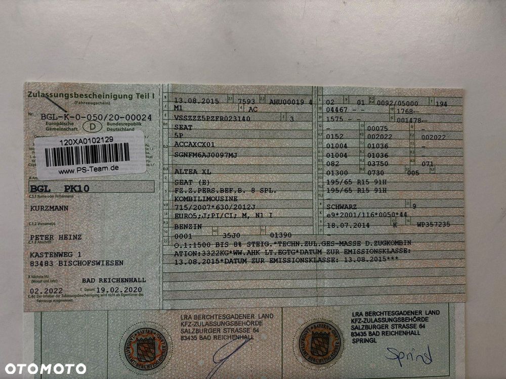 Seat Altea XL 1.4 TSI SUN - 23