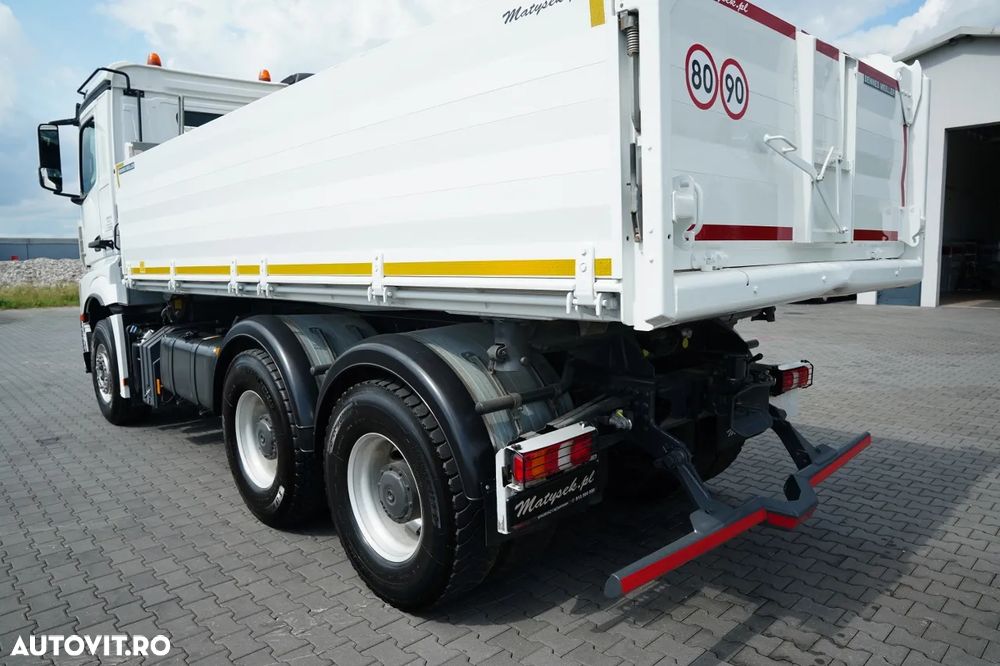 Mercedes-Benz AROCS 2658 / BASCULATOR 3 LATE / SARCINĂ UTILĂ 14 TONE / JANTE DIN ALIAJ / EURO 6 / - 20