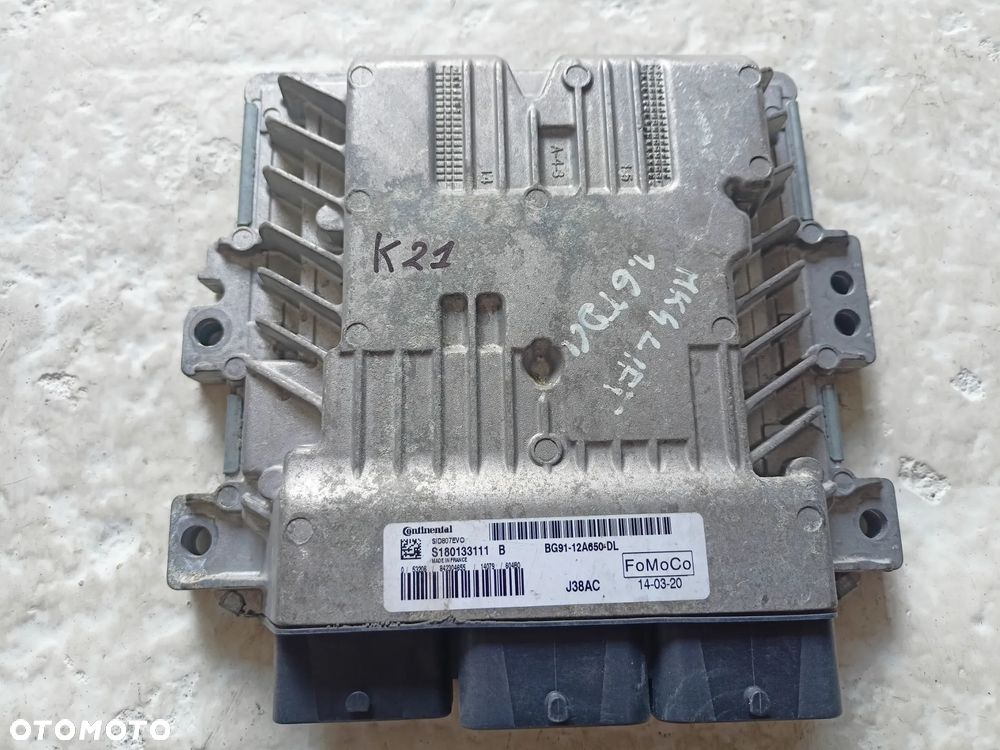 KOMPUTER SILNIKA MONDEO MK4 1.6 TDCI BG91-12A650-DL - 1
