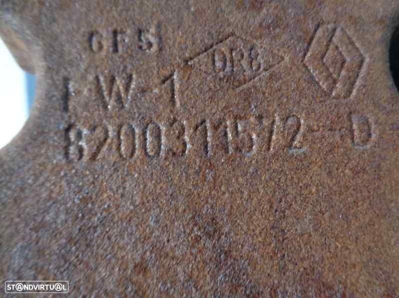 REFORÇO PARA-CHOQUES TRASEIRO RENAULT MEGANE II COUPÉ-CABRIOLET 2005 -8200311572 - 1