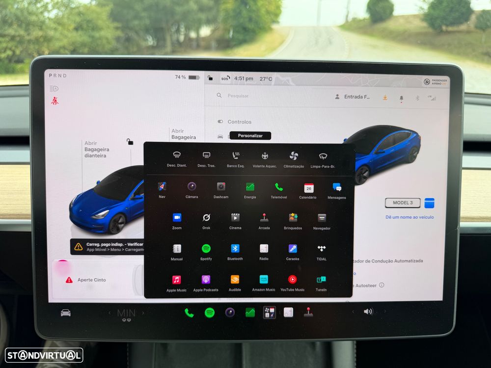 Tesla Model 3 Long Range Tração Traseira - 12