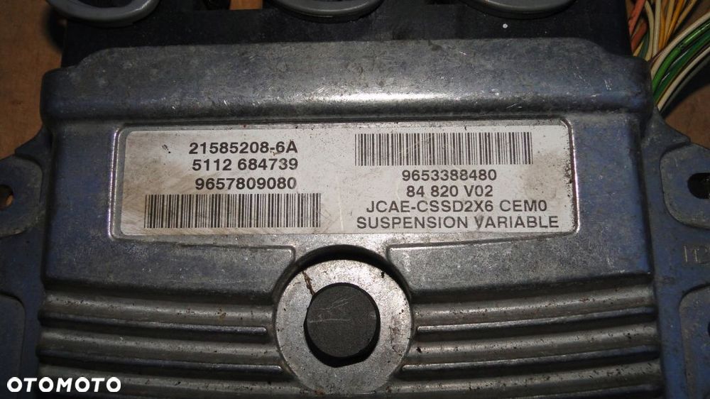 PEUGEOT 407 CITROEN C5 MODUŁ STEROWNIK SKRZYNI BIEGÓW AUTOMAT 2.7HDI - 2