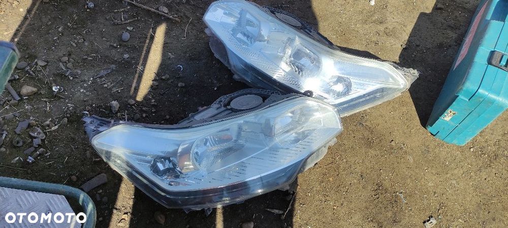LAMPA PRZÓD PRZEDNIA  LEWA CITROEN C5 III LIFT ZWYKŁA Z LEDEM - 1