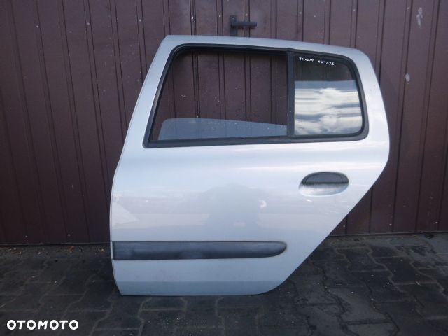 DRZWI LEWY TYŁ LEWE TYLNE RENAULT THALIA I KOLOR MV632 - 1