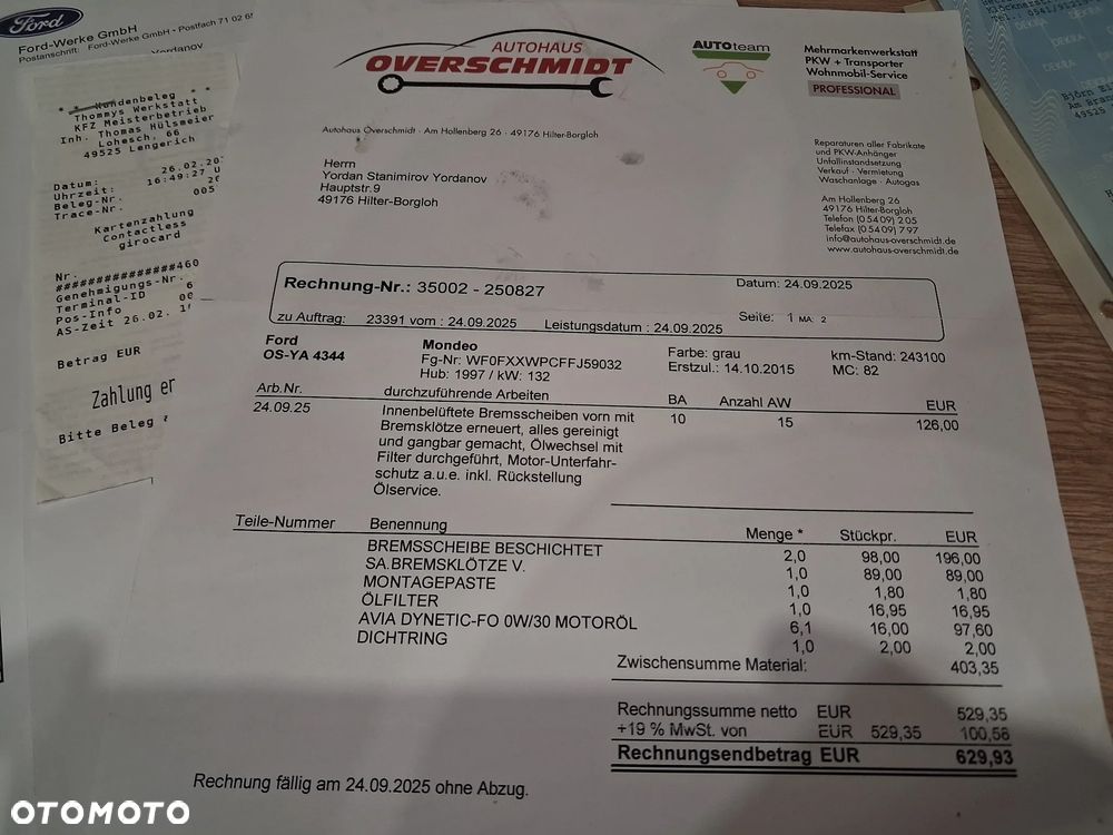 Ford Mondeo 2.0 TDCi Start-Stopp PowerShift-Aut Business Edition - 38