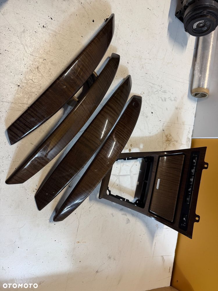 Dekory drewno Bmw e83 Europa Bardzo Ładne ! 4 rączki + tunel komplet