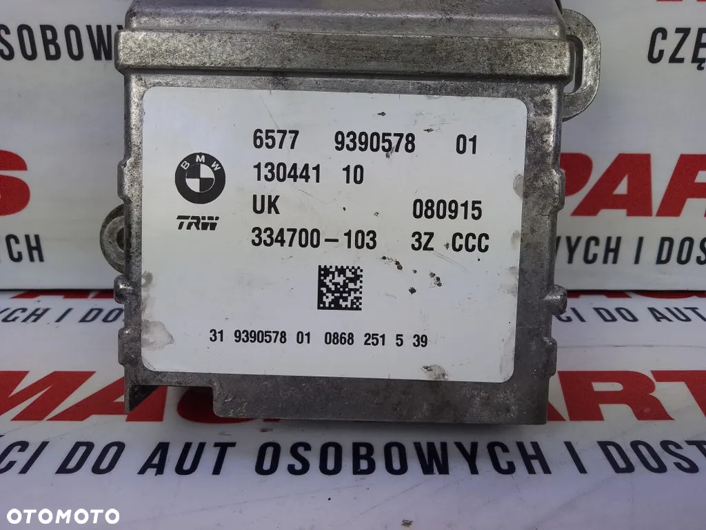 Moduł Sensor Airbag Bmw X1 F48 X2 F39 9390578 - 2