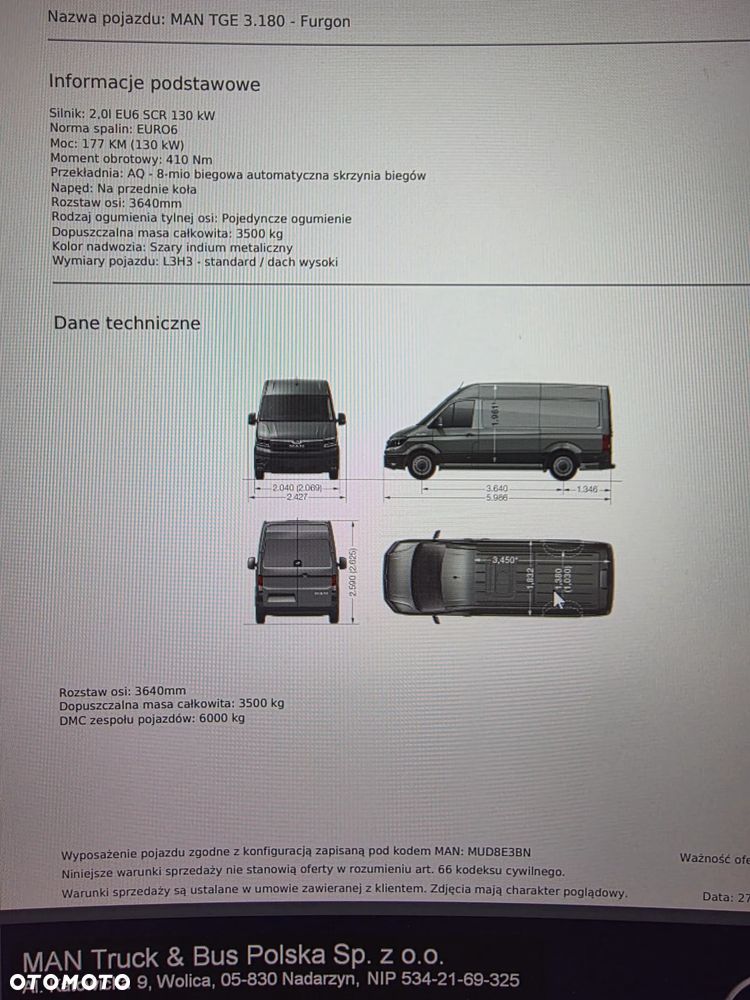 MAN TGE 3.180 - 32