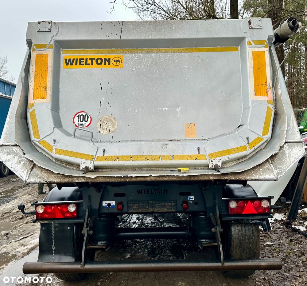 Wielton WYWROTKA NW-3 28m3 HARDOX OSIE SAF OŚ PODNOSZONA PLANDEKA WAGA:5200kg 2015r STAN IDEALNY - 6