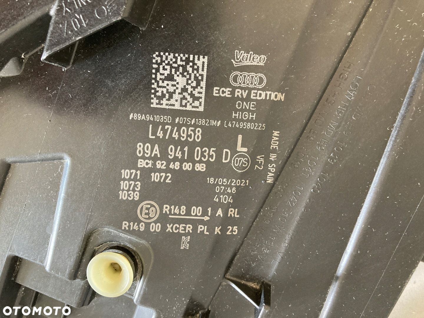 AUDI Q4 E-TRON reflektor lewy MATRIX 89A941035D - 3