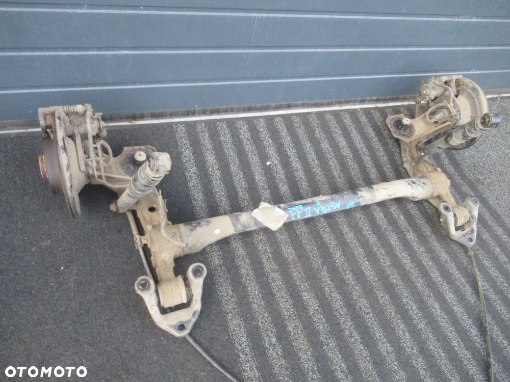 ZAWIESZENIE BELKA OŚ TYLNE TYŁ OPEL ASTRA G II 2 2.2 16V BENZYNA 5 SZPILEK - 4