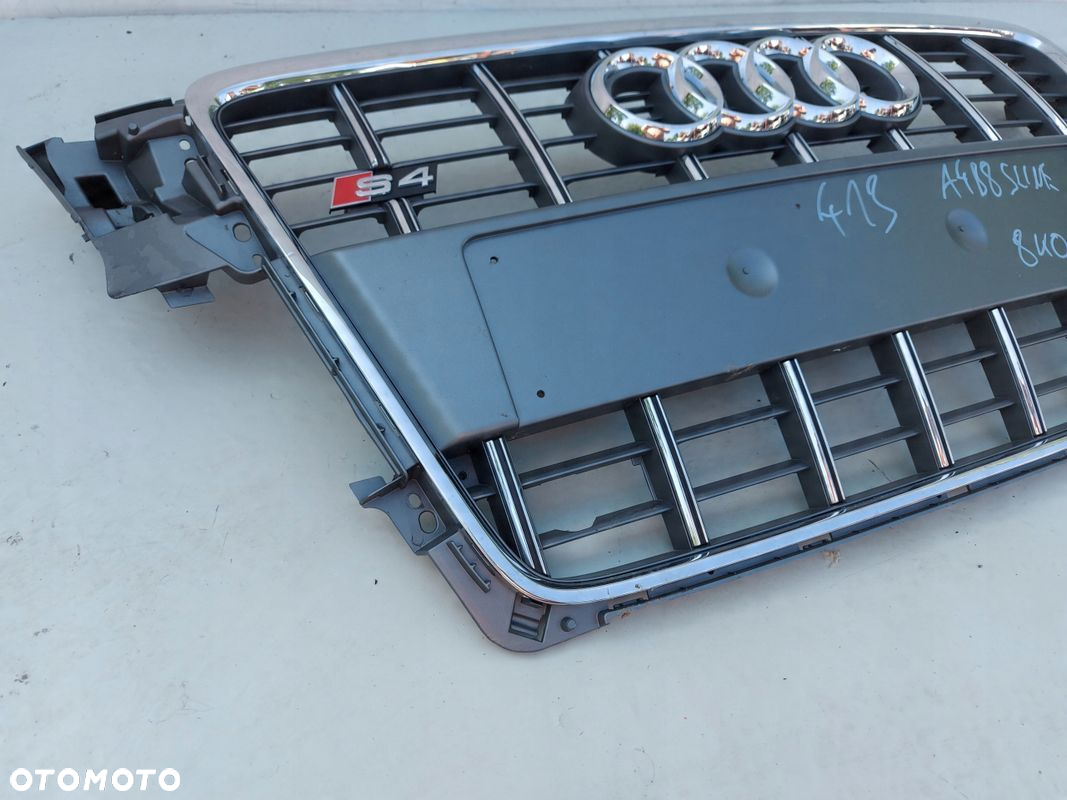 Audi S4 A4 B8 8K 07-12 grill atrapa - 3