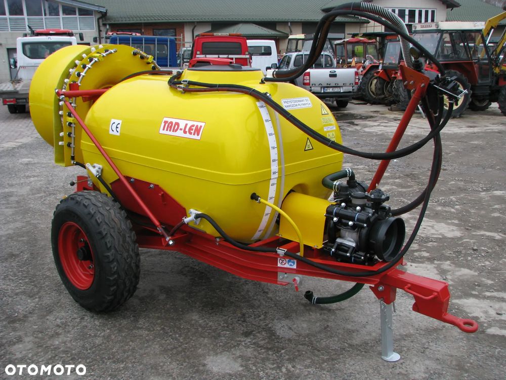 Tolmet Opryskiwacz przyczepiany polowy Biardzki 329/29 1500 litrów / opryskiwacz sadowniczy przyczepiany "Ślęza" TL1000S Tad-Len, Opryskiwacz sadowniczy zawieszany 200/400 Litrów TL400S TAD-LEN z przystawką wentylatorową 4028, Opryskiwacz zawieszany polowy 200,300,400,600,800 litrów Biardzki i Tad-Len - 9