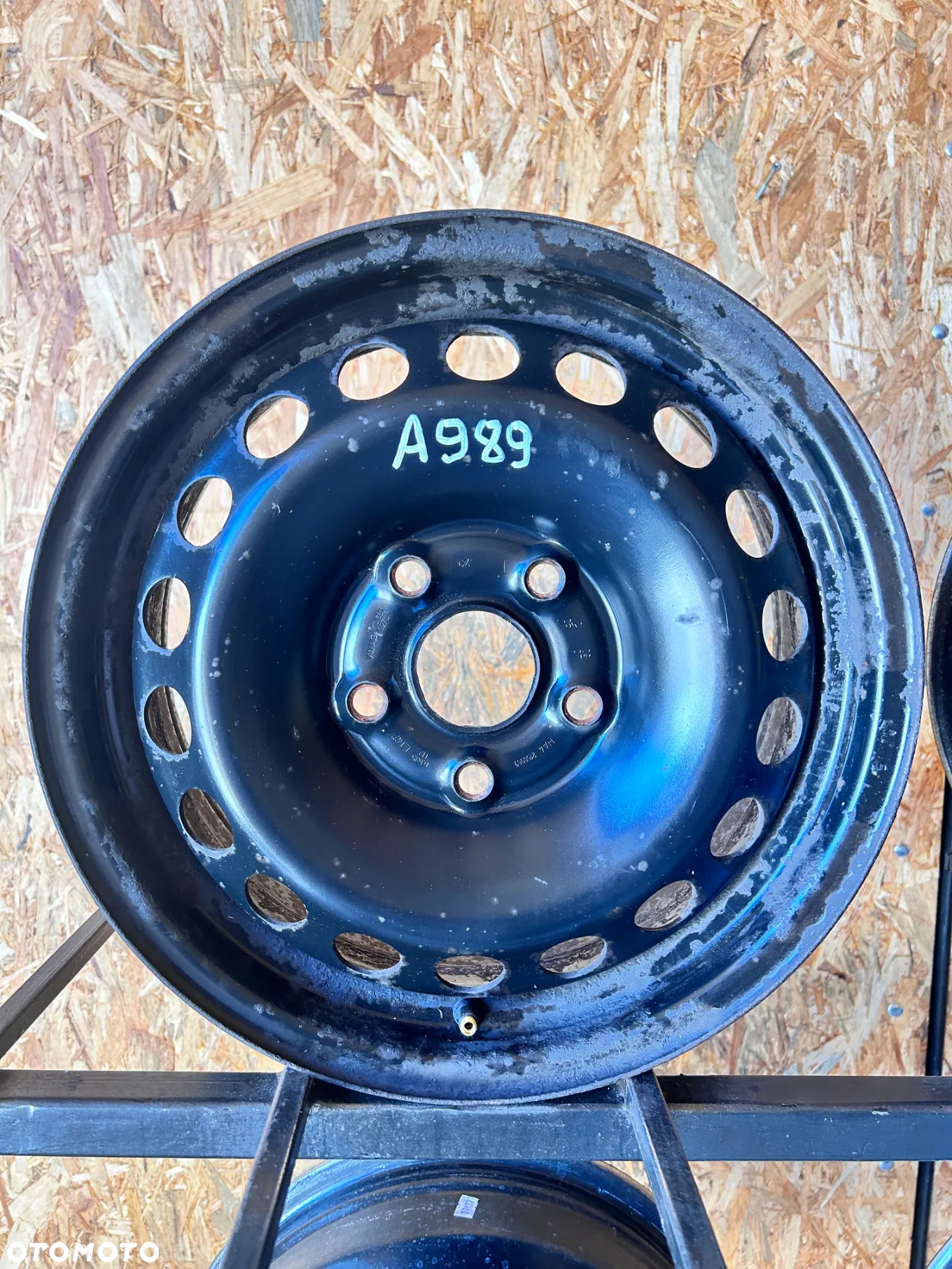 4 FELGI STAL. VW GOLF 5 , 6 , CADDY , TOURAN , SEAT LEON 2 , SKODA OCTAVIA 2  15'' 6J  ET47 - 2