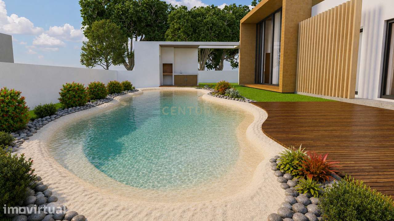 MORADIA T4, EM CONSTRUÇÃO COM PISCINA, LOCALIZADA NA QUINTA DO ANJO - Grande imagem: 2/14