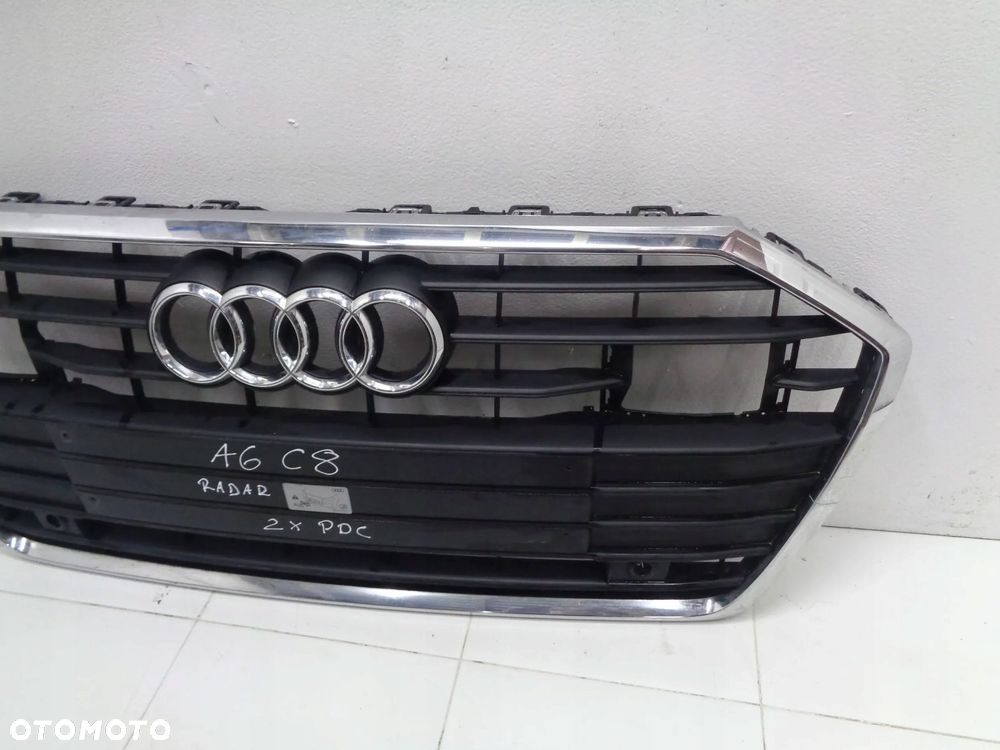 audi a6 c8 4k grill atrapa przód pdc radar 18-21r - 5