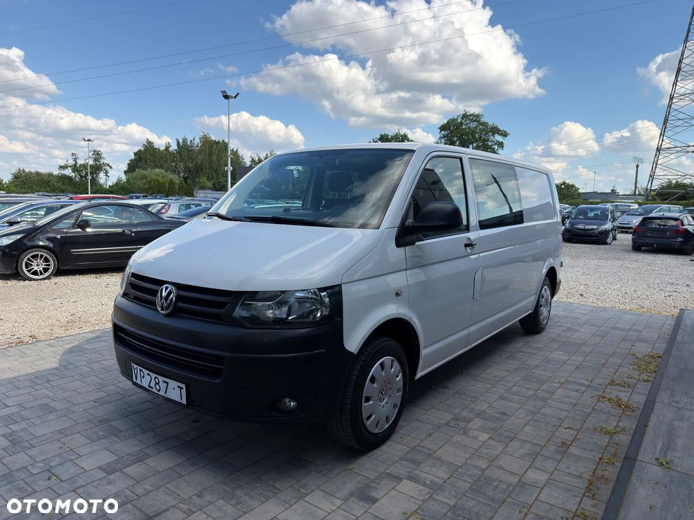 Volkswagen Transporter 2.0 TDI LIFT Brygadówka LONG L2H1 Długi 6os Kamera Cofania - 17