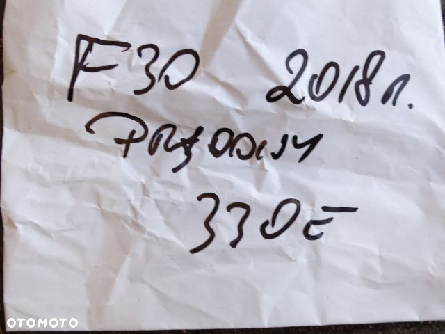 BMW 3 F30 330E Hybryda Przewód Plusowy Akumulatora Klema Plusowa 9387149 159745 61139291237 9291237 611389870033 89870033 - 8