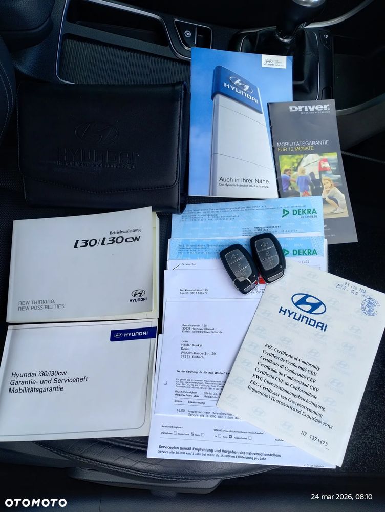 Hyundai i30 blue Kombi 1.6 GDi Trend - 38