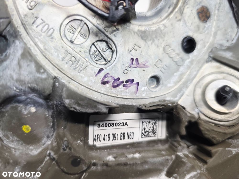 KIEROWNICA SKÓRA PODGRZEWANA AUDI A6 C6 Q7 4L 4F0419091BB N60 KOMPLET - 15