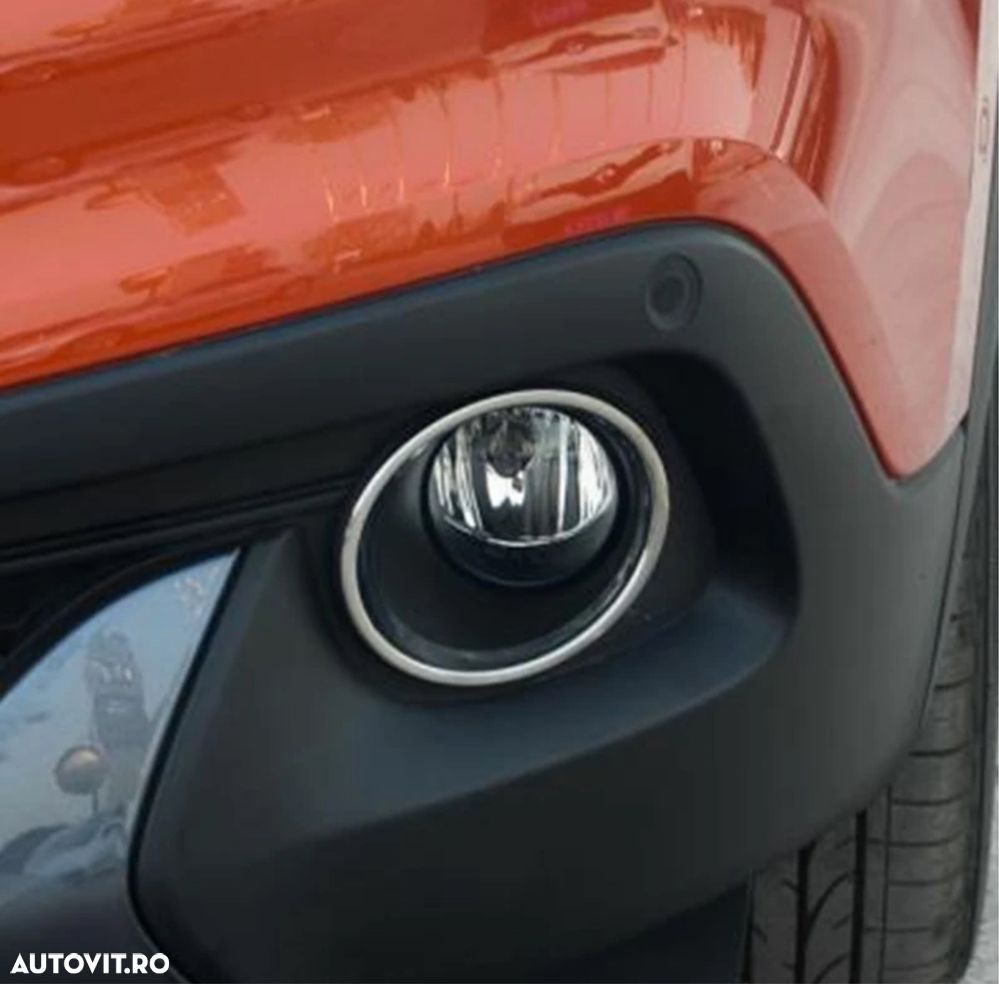 Ornamente Trim Rama Crom Proiectoare Bara Fata Renault Kadjar 2016-20 - 1
