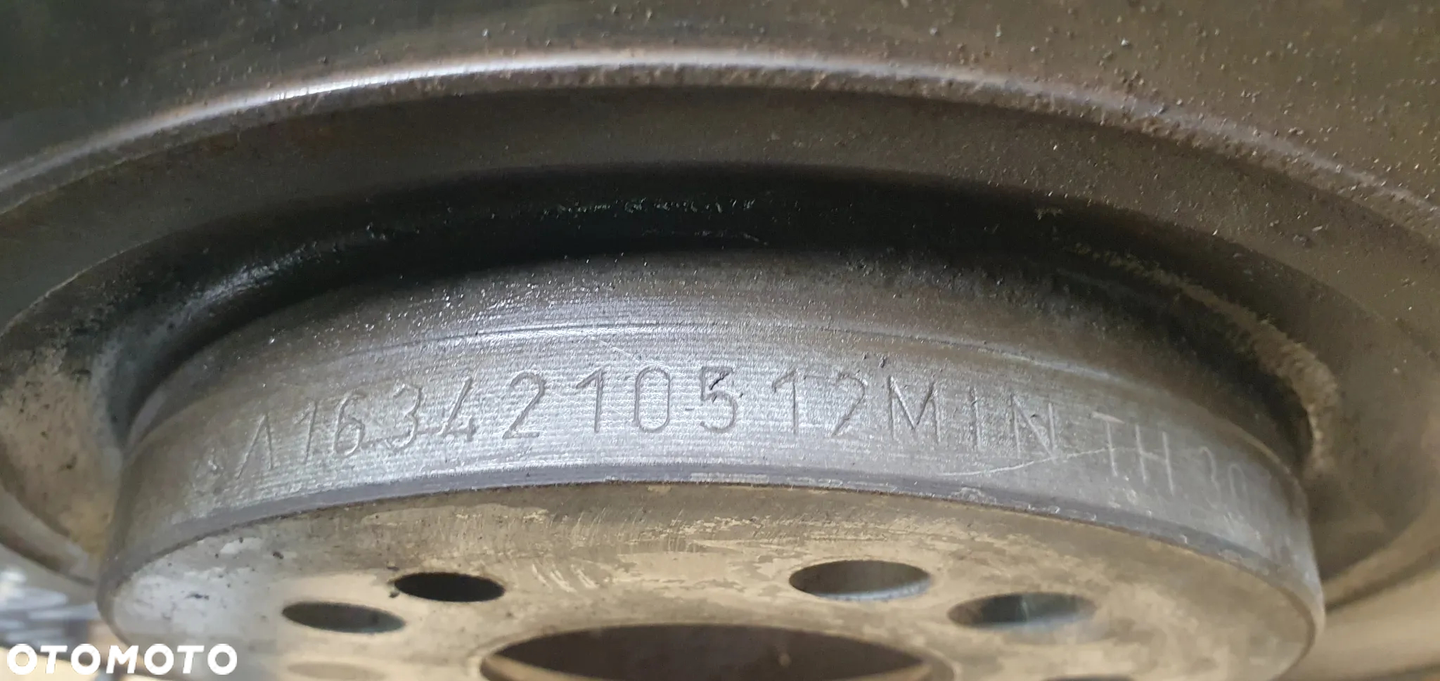 Tarcze hamulcowe przód przednie klocki Mercedes ML W163 4.0 CDI A1634210512 - 9