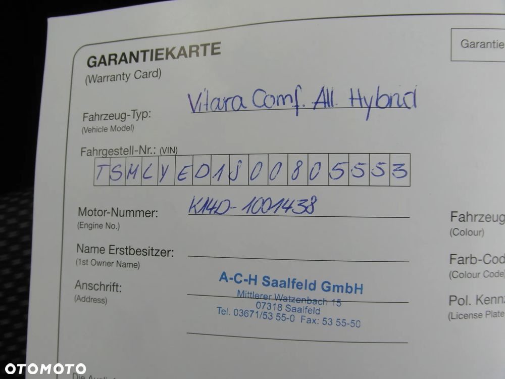 Suzuki Vitara 1.4 Boosterjet Hybrid Allgrip Comfort+ - 36