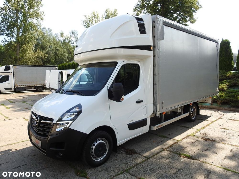 Opel MOVANO PLANDEKA 10 PALET WEBASTO KLIMATYZACJA TEMPOMAT LEDY PNEUMATYKA  165KM - 7