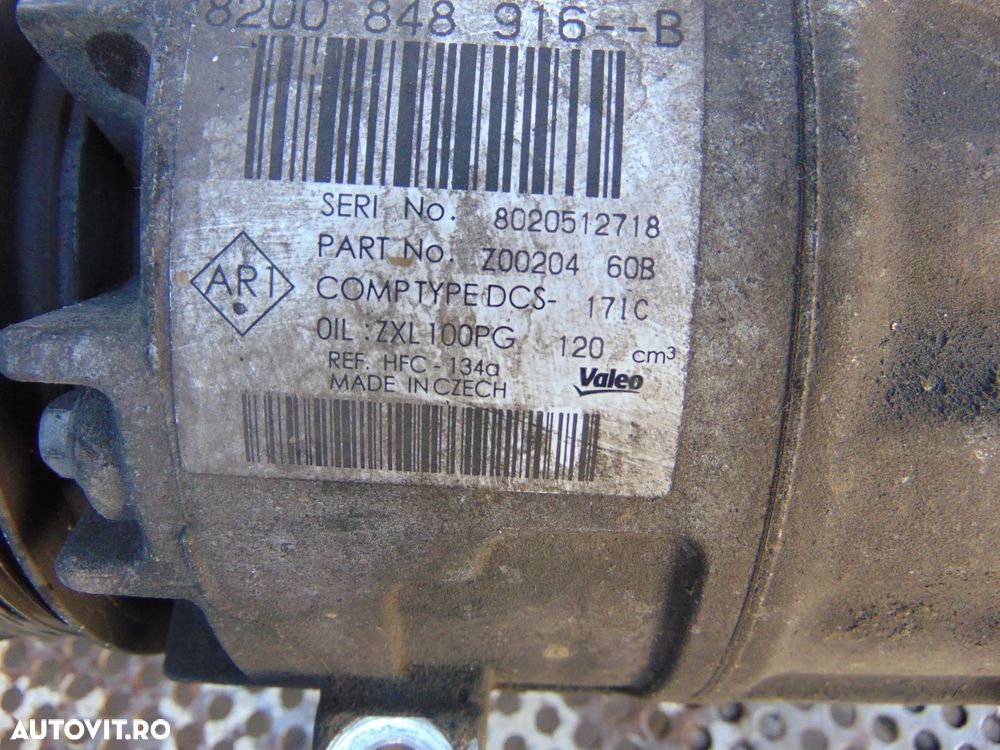 Compresor clima Renault Master 2.3 Opel Movano Nissan nv400 cod 8200848916 euro 5 euro 6 - 4