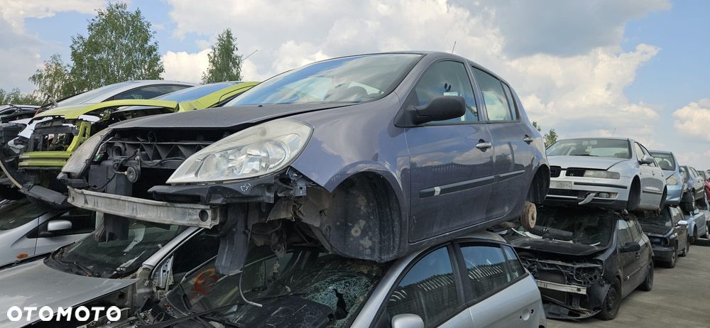 RENAULT CLIO III 05-09 1.2 16V  D4F 740 - ZDERZAK TYL TYLNI TEJ47 - 3