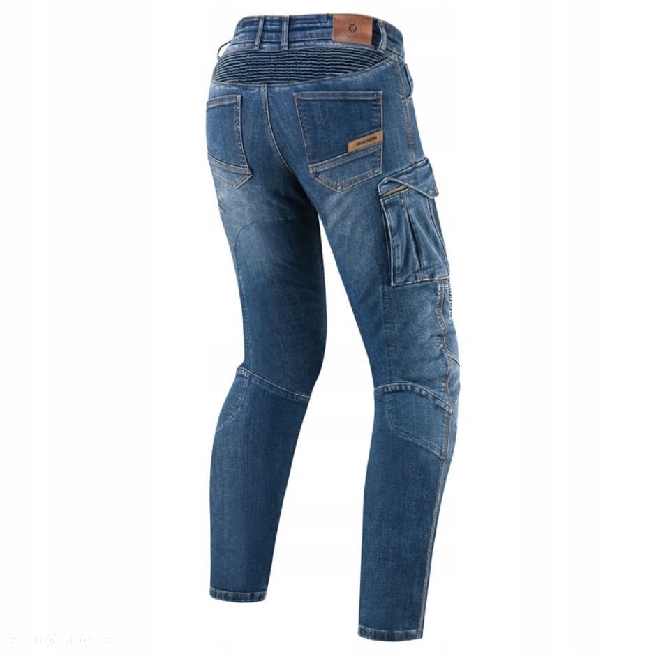 Spodnie motocyklowe Jeans REBELHORN VANDAL blue W36L32 NOWE - 2