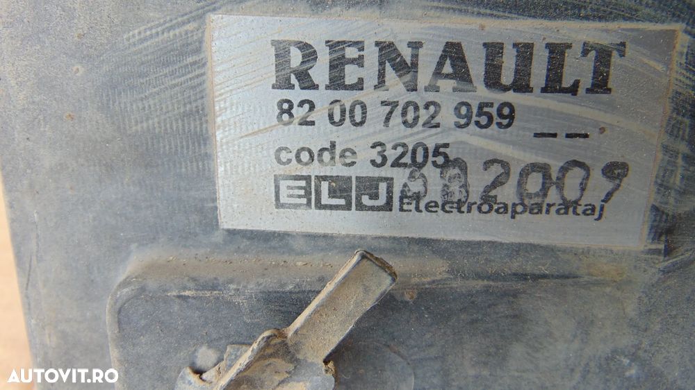 Electroventilator Dacia Logan 1 -1.4/1.6 benzina MPI an 2004-2012 cod 8200702959 - 3