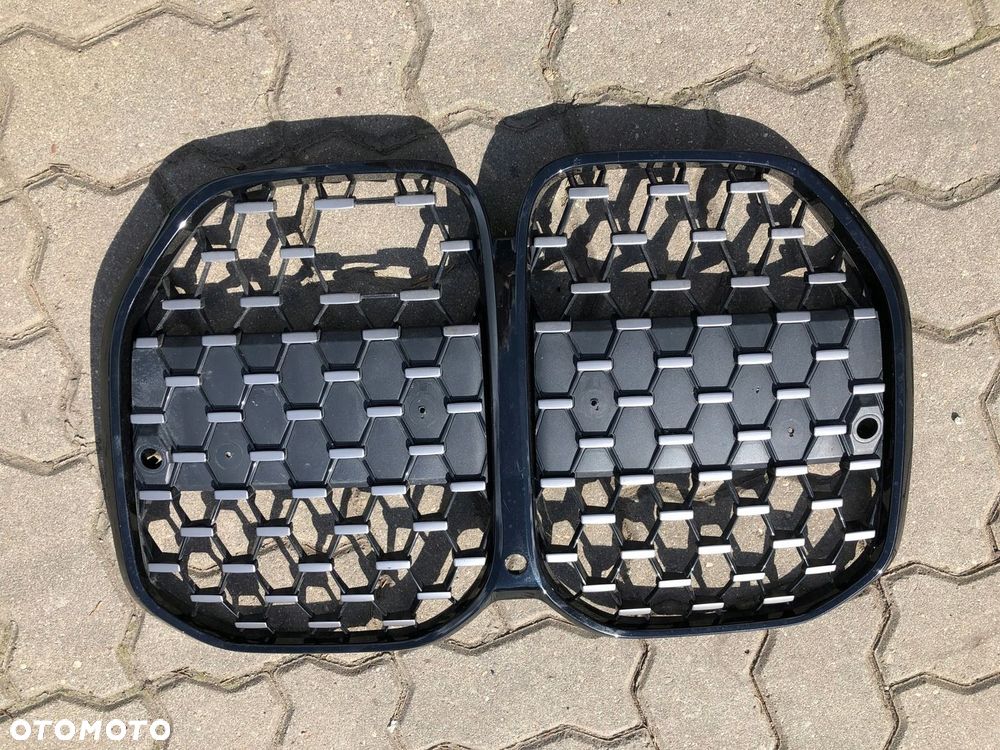 BMW 4 IV G26 G22 ZDERZAK PRRZEDNI NERKI GRILL ATRAPA 20- - 8