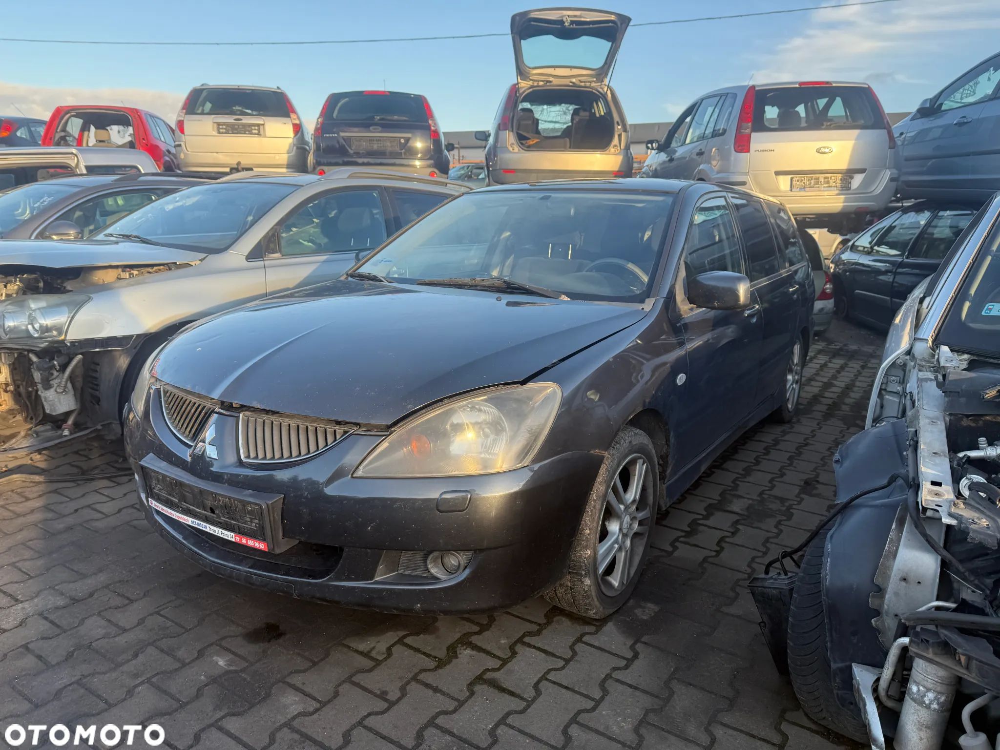Mitsubishi Lancer VII 1.6 4G18 Skrzynia Zderzak Drzwi Klapa Lampa - 1