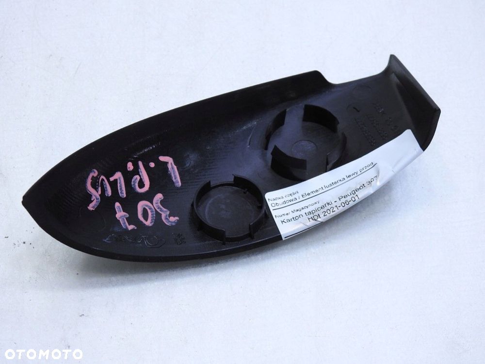 OBUDOWA LUSTERKA LEWA PEUGEOT 307 - 7