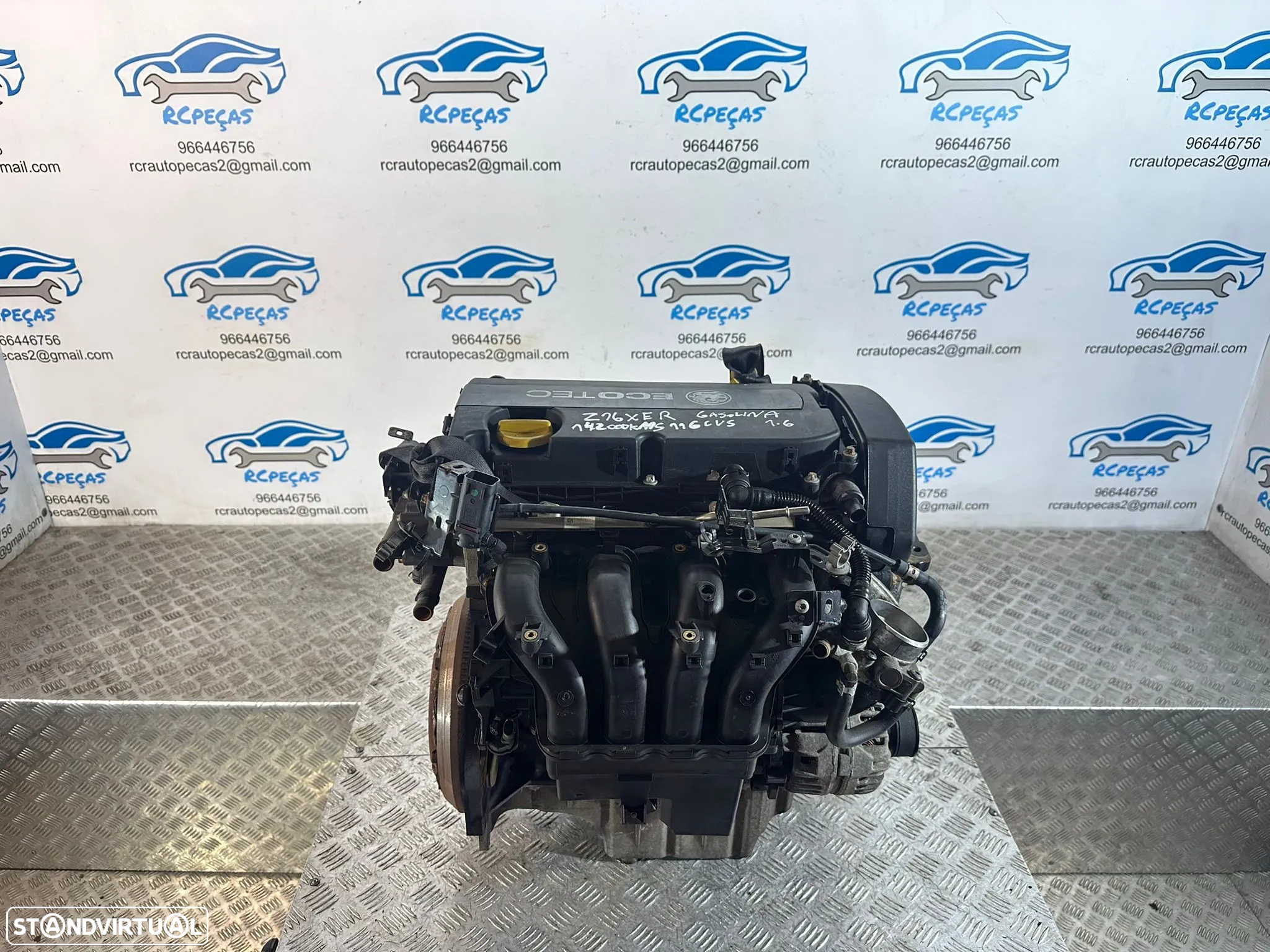 .Motor Completo Z16XER GM Opel 1.6i 16V 116cv - 7