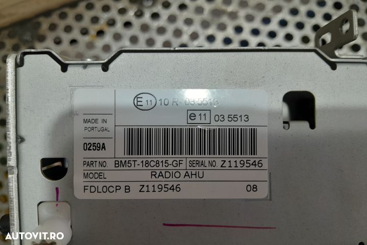 Radio cd CU UNITATE CENTRALA BM5T18C815GF AM5T18K811BE BM5T18C815GF A - 2