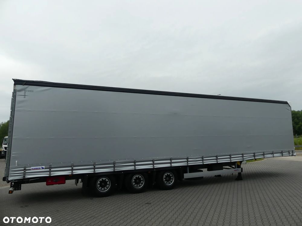 Schmitz Cargobull MEGA / FIRANKA / OŚ PODNOSZONA / OGUMIENIE 80% / - 9
