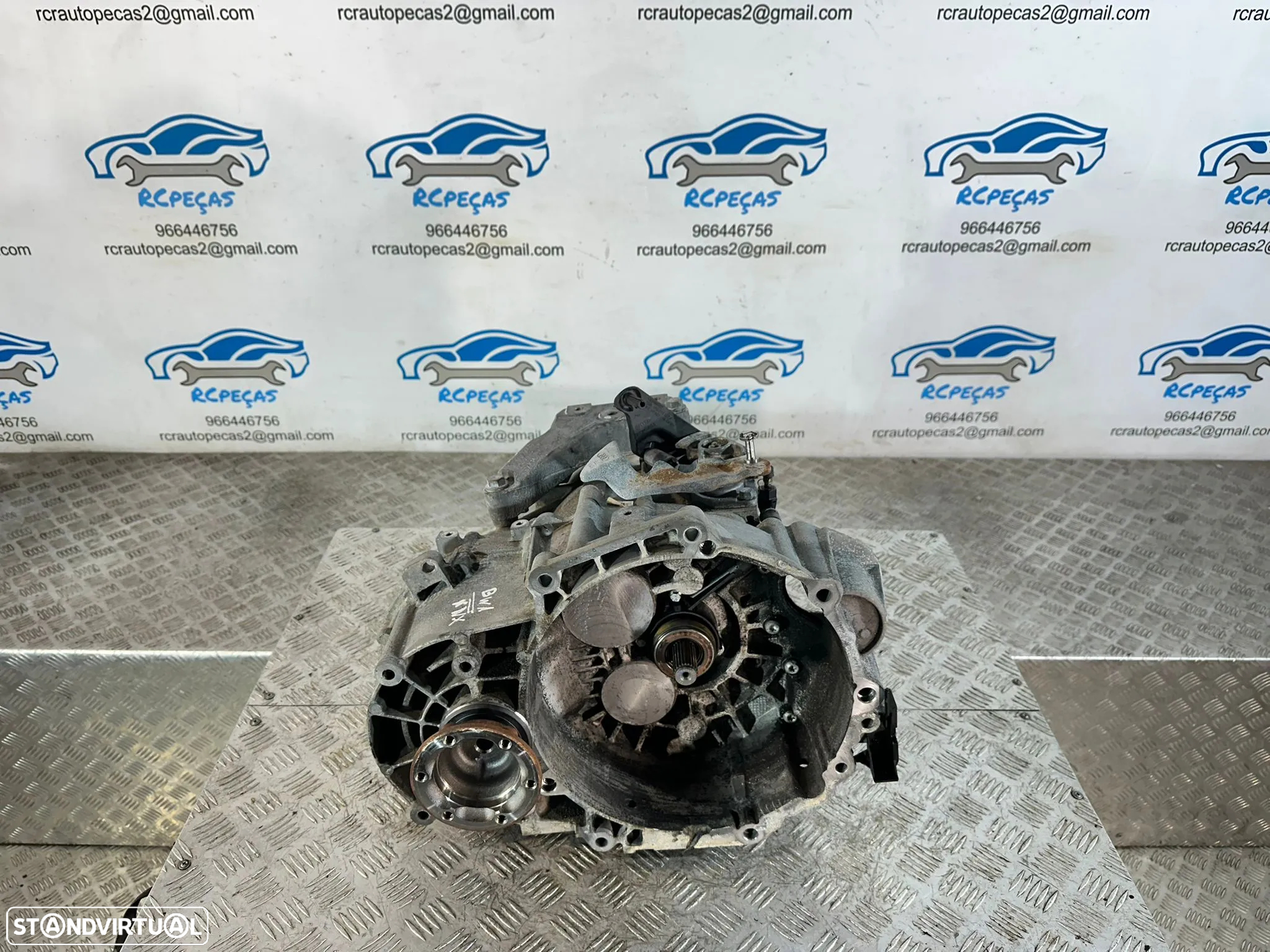 .Caixa 6 Velocidades KNX VW Volkswagen Audi TT Seat Leon 2.0 Turbo BWA GTI TFSI - 2