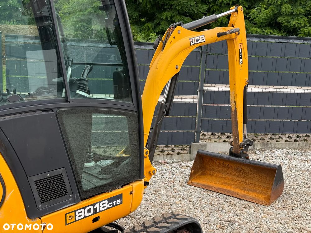 JCB MINIKOPARKA JCB 8018 3 Łyżki Stan IDEALNY - 25