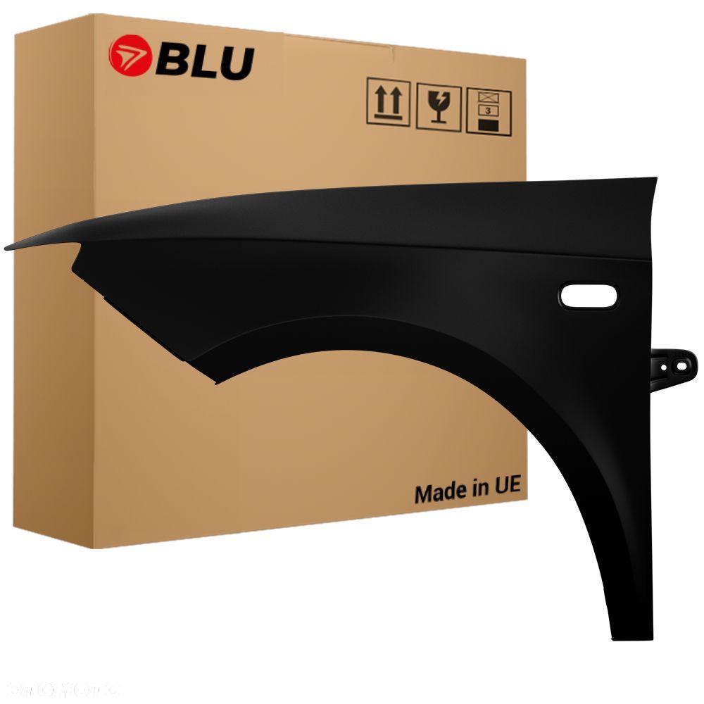 BLU Błotnik SEAT IBIZA IV 4 6J lewy przód 2008-2017 ocynk do lakierownia - 1