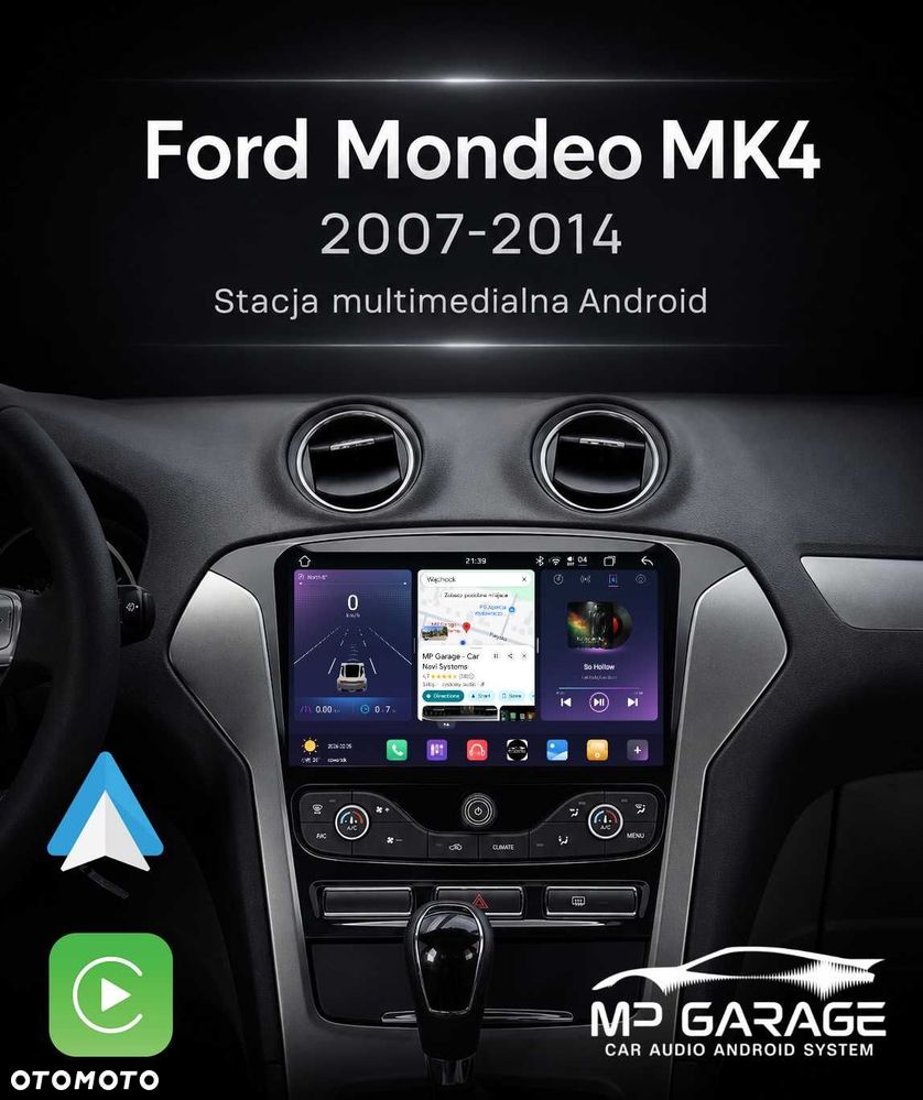Ford Mondeo MK4 Android_14 Qled  CarPlay/AA 4G TravePilot NX Montaż Gwarancja