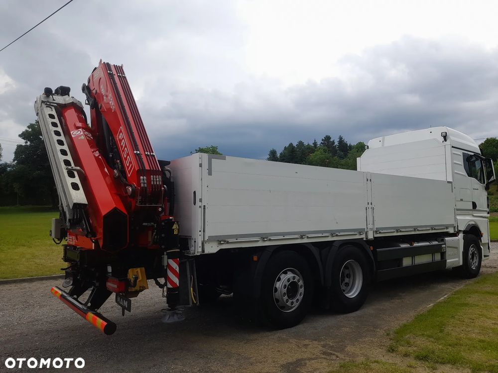 MAN TGX 26.470 6x2-4  OŚ PODWIESZANA - SKRĘTNA, HDS Dzwig Żuraw Fassi F235 + 5/6 funkcja chwytak/rotator + RADIO!!! Skrzynia 660x250cm - 19