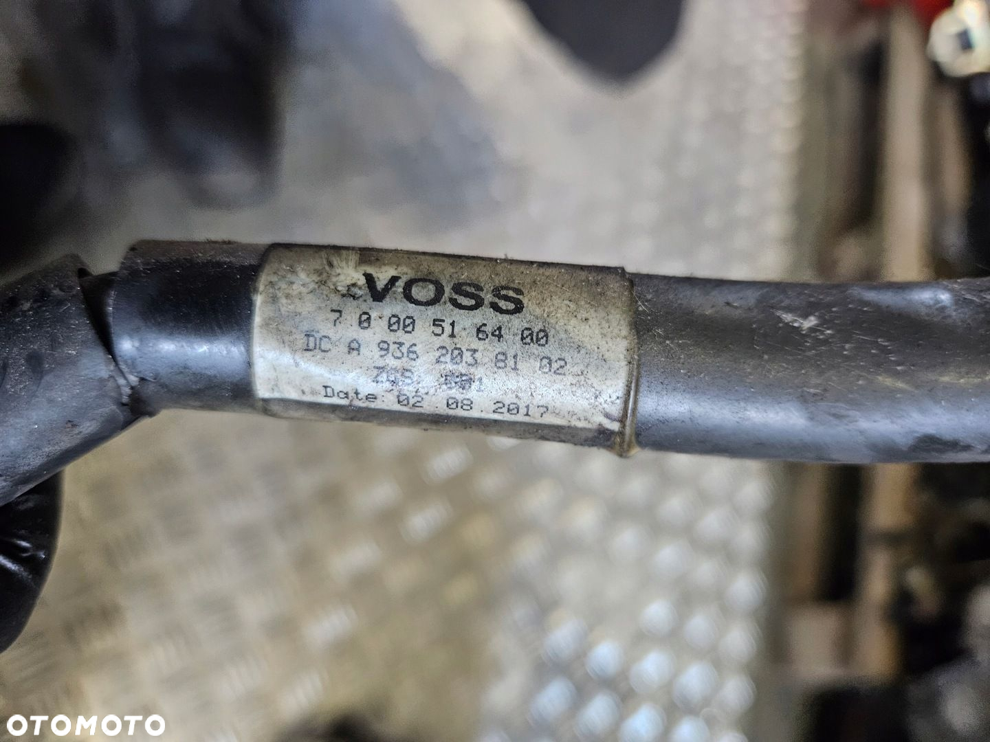 PRZEWÓD SPRĘŻARKI POWIETRZA MERCEDES ATEGO 2017 EURO 6 OE A9362038102 - 3
