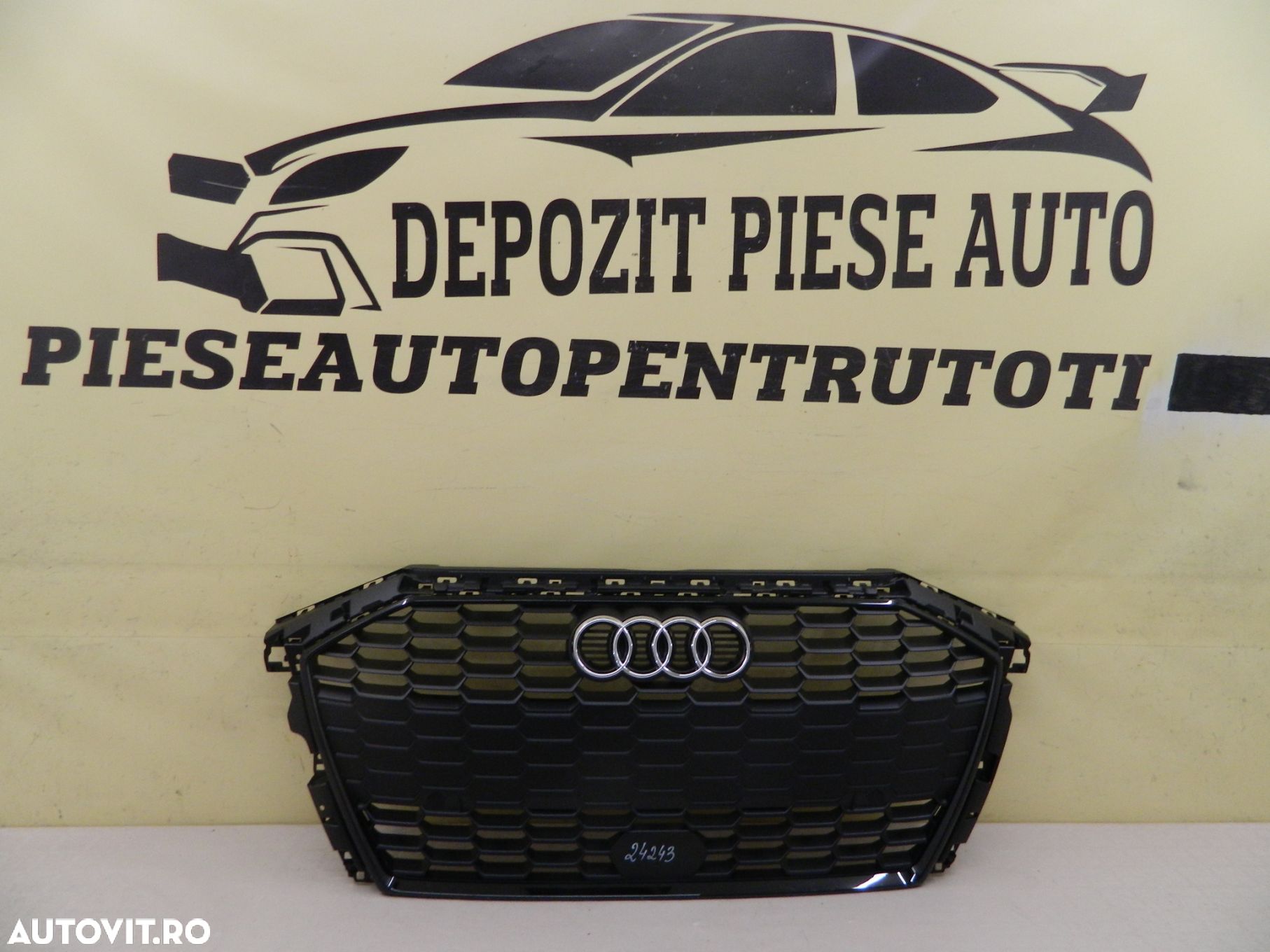 Grila radiator Audi A3 8Y  S-Line,2020, 2021, 2022, 2023, 2024, cod origine 8Y0853651B. - 1