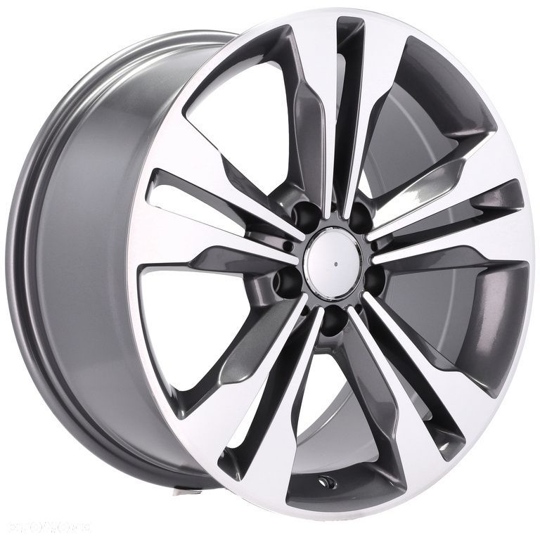 4x Felgi 17 m.in. do MERCEDES A W177 W168 B CLA W117 C W204 W205 E W211 W212 W213 - BK754 (QC1106, F - 9