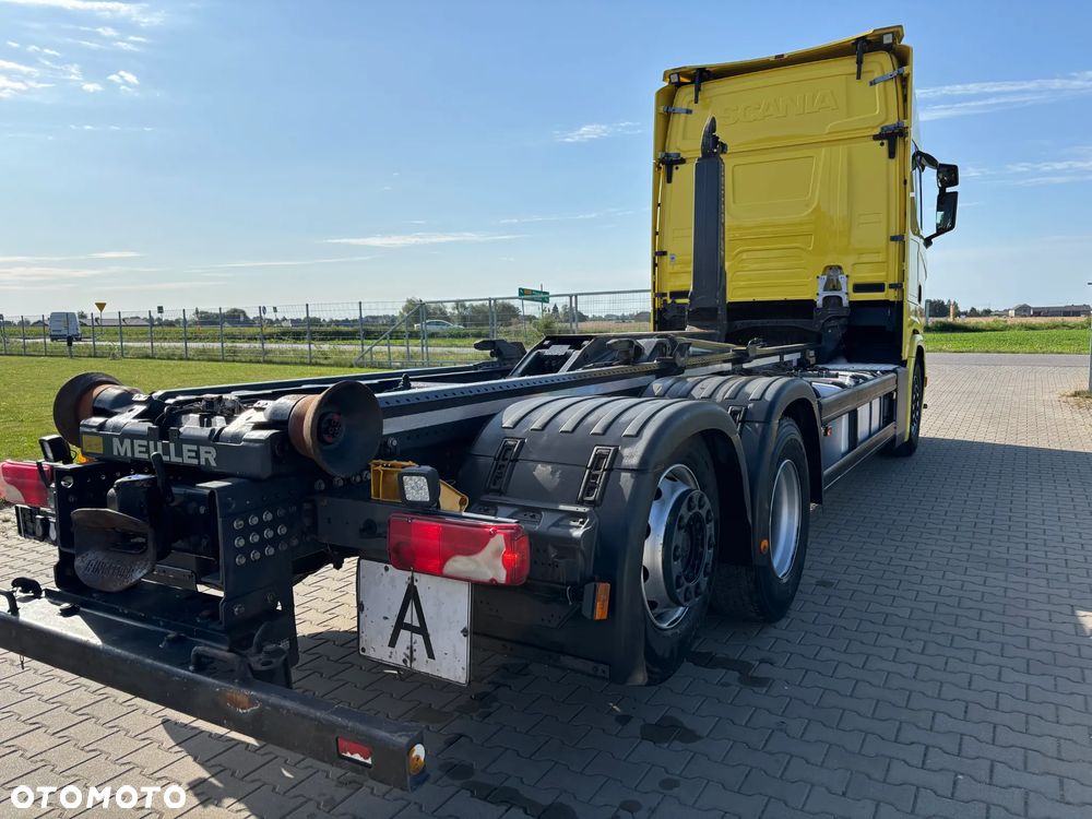 Scania S450 6x2  Meiller RS 21.70 hakowiec , bezwypadkowa , serwis w Scania, (nie HIAB, PALFINGER, VDL, HYVA,) Nowy model NG , model Scania S - 9
