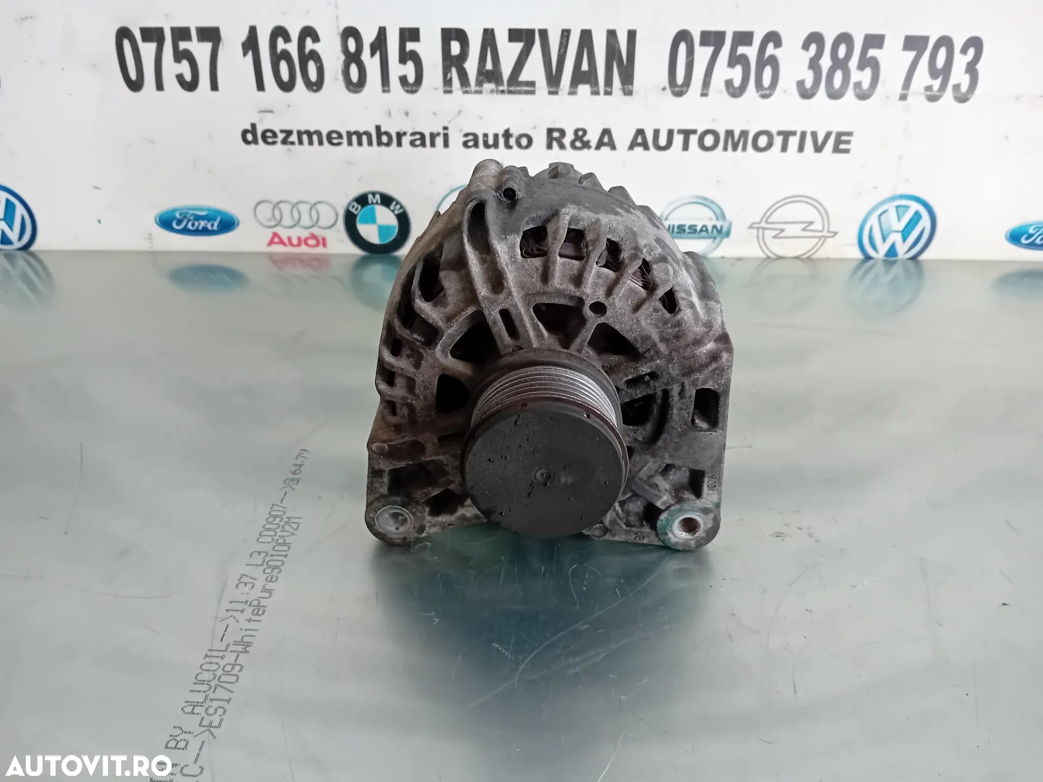Alternator Dacia Duster 1.5 Dci Cod 231005770R Motor K9K838 Manual 4x4 - 1