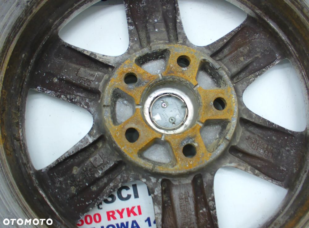 Nissan Felga Aluminiowe 5x114.3  6.5x16  et40 - 6