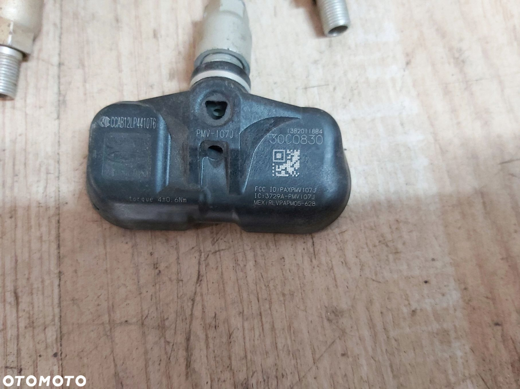 Czujnik TPMS ciśnienia kół powietrza pmv-107J Toyota Lexus - 3